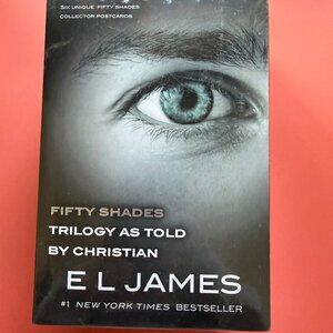 "Fifty Shades Trilogy As Told By Christian" Book Collection